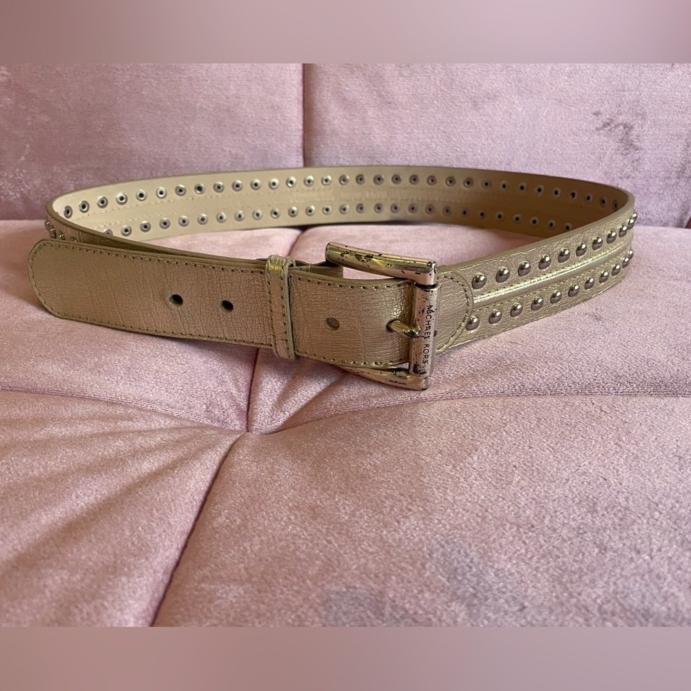 2 for $20!!! Michael Kors Gold Studded Belt